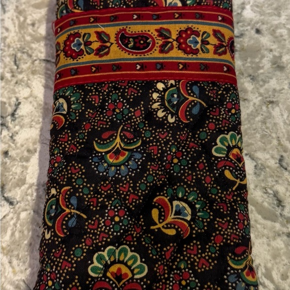 Vera Bradley Collette Eye Glass Case Multicolor Patterned Fabric - Picture 1 of 3